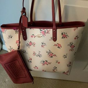 Coach set- handbag, tote and wallet.